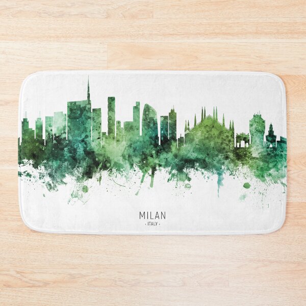 Item preview, Milan Italy Skyline designed and sold by ArtPrints.