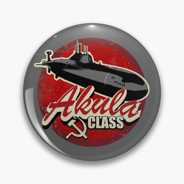 Item preview, Soviet Submarine - Akula Class (distressed) designed and sold by StrongVlad.