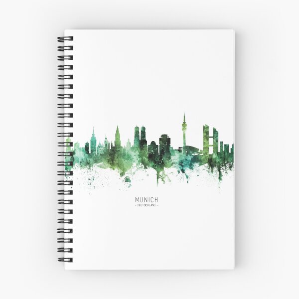 Item preview, Munich Germany Skyline designed and sold by ArtPrints.