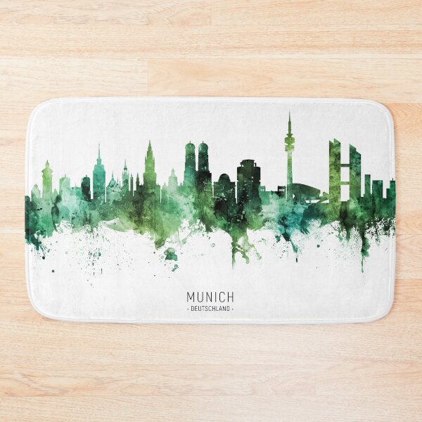 Item preview, Munich Germany Skyline designed and sold by ArtPrints.