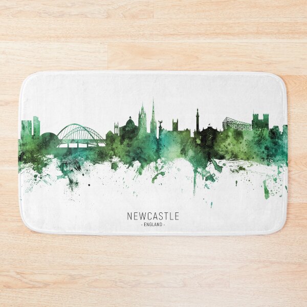 Item preview, Newcastle England Skyline designed and sold by ArtPrints.