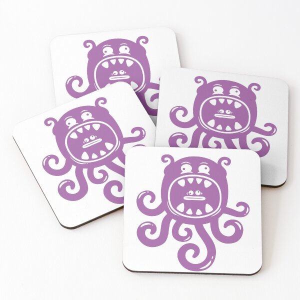 Item preview, angry monster designed and sold by Mike Kiev art.