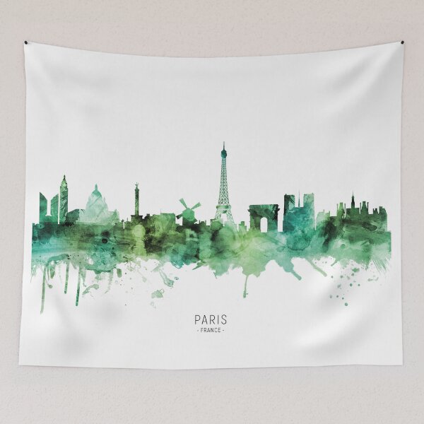 Item preview, Paris France Skyline designed and sold by ArtPrints.