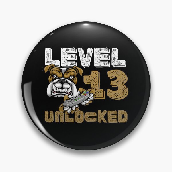 Item preview, LEVEL 13 UNLOCKED, the best gift for gamers designed and sold by NiceSign.