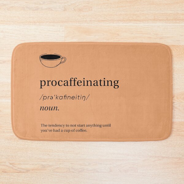 Item preview, Procaffeinating designed and sold by EaolaDesign.