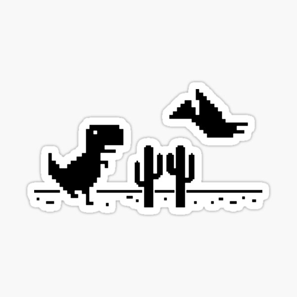 Google Offline Dinosaur Game Trex Runner Poster | ubicaciondepersonas ...