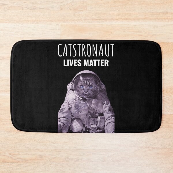 Item preview, CATSTRONAUT LIVES MATTER - FUNNY CAT PUN designed and sold by gaCh438.
