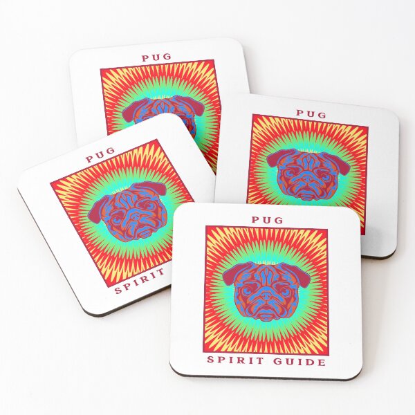 Item preview, My Pug Is My Spirity Guide designed and sold by Hugs On Drugs.
