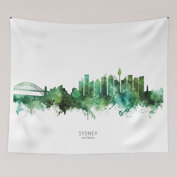 Item preview, Sydney Australia Skyline designed and sold by ArtPrints.