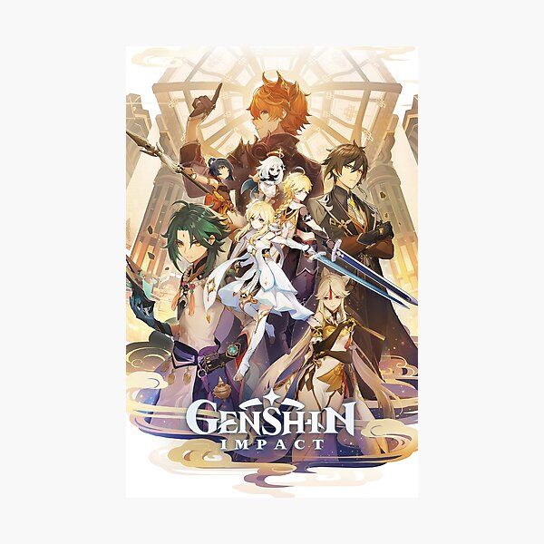 Animation Genshin Impact Photographic Print