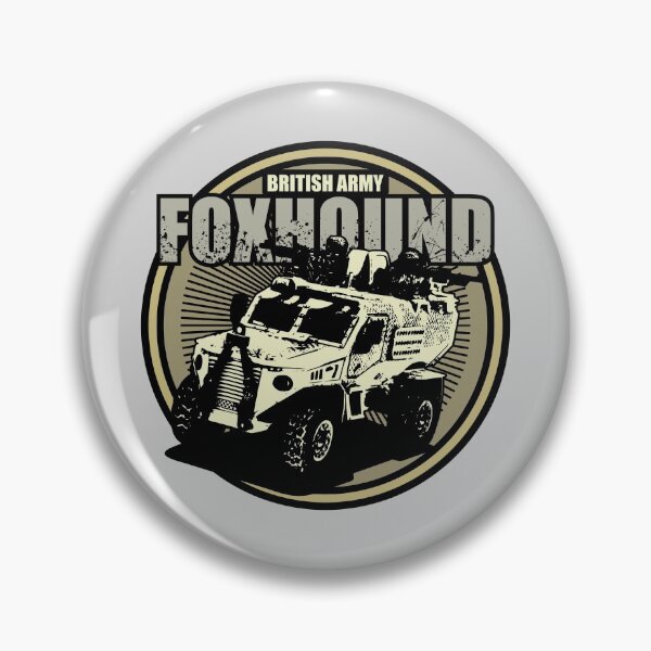 Item preview, British Army Foxhound Patch designed and sold by StrongVlad.