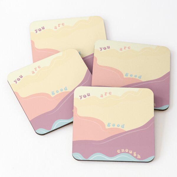 Item preview, Design phrase you are enough decoration lamina designed and sold by MaMoAn.