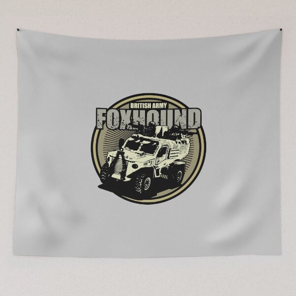 Item preview, British Army Foxhound Patch designed and sold by StrongVlad.