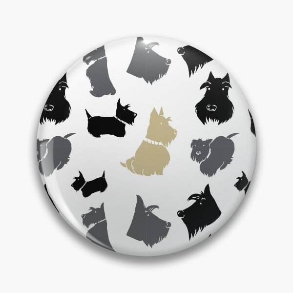 Item preview, Scottie Pattern Neutral Colors By Tinta Design designed and sold by Tintadesigns.