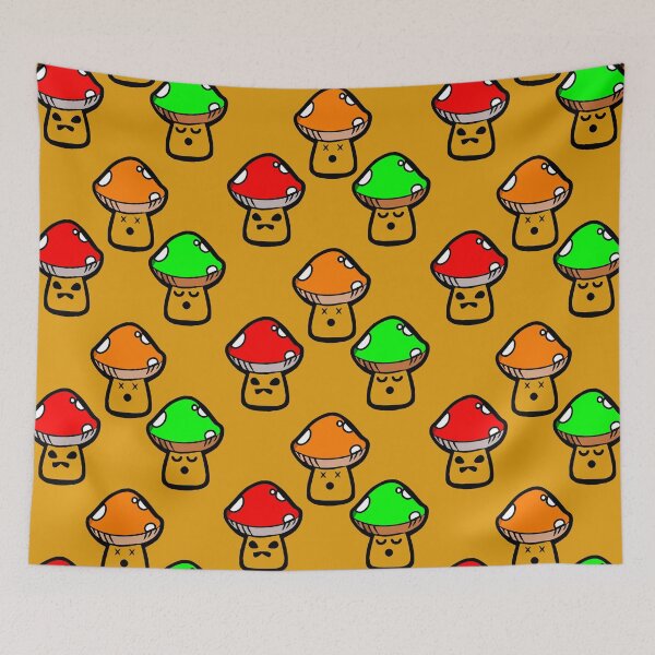 Item preview, Cute mushroom pack - tri color design designed and sold by Deegital18.