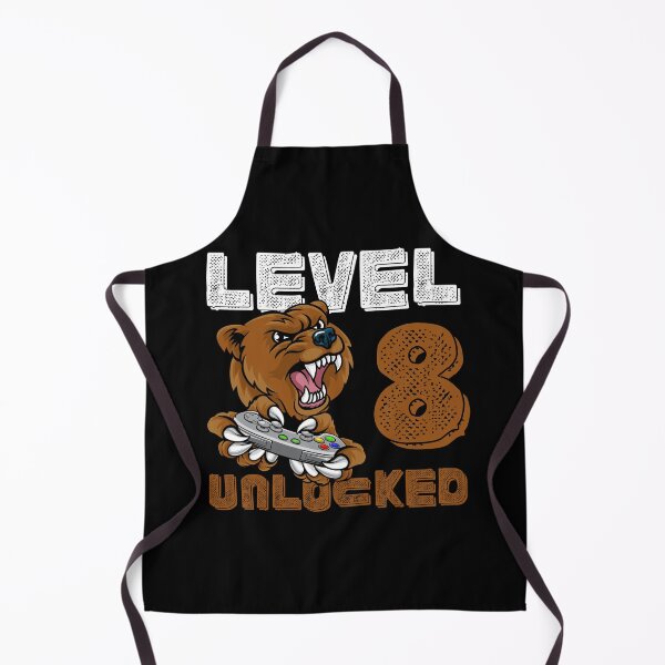 Item preview, LEVEL 8 UNLOCKED, the best gift for gamers designed and sold by NiceSign.