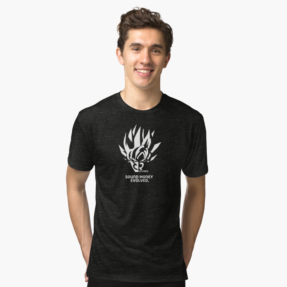 Decred sound money evolved v1 Tri-blend T-Shirt
