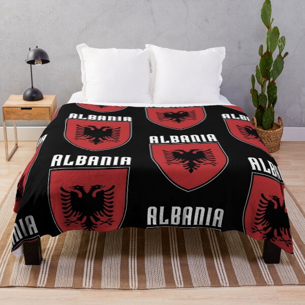Item preview, albania - kosovo flag design designed and sold by pirminio.