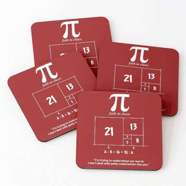 Item preview, Pi Faith in chaos by Darren Aronofsky, 1998 designed and sold by cinemadnesshirt.