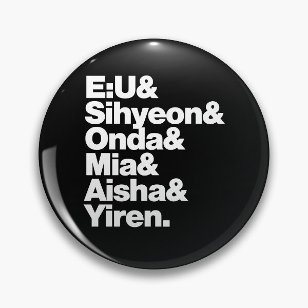 Item preview, EVERGLOW & members names designed and sold by lovely-day.