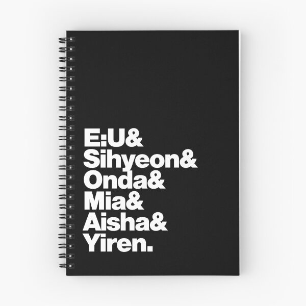 Item preview, EVERGLOW & members names designed and sold by lovely-day.