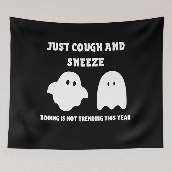 Item preview, Quarantined Halloween 2020 Ghosts Cough and Sneeze designed and sold by OlgaZhu.