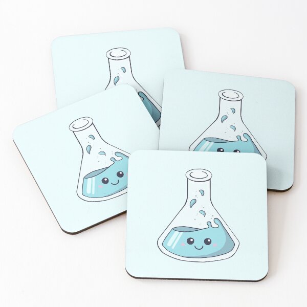 Item preview, Cute Laboratory Flask Blue designed and sold by cutescience.