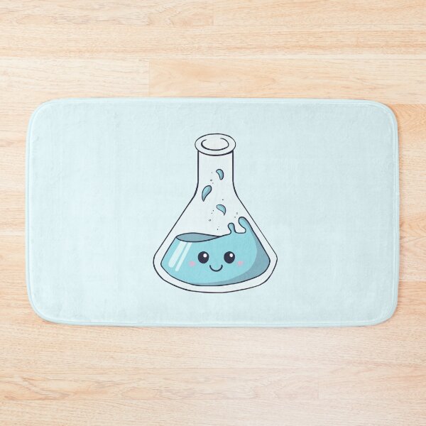 Item preview, Cute Laboratory Flask Blue designed and sold by cutescience.