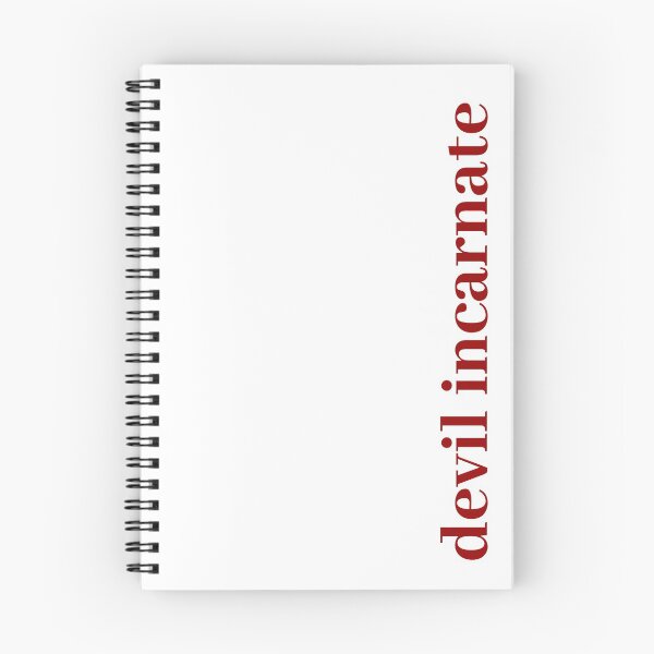 Item preview, Devil Incarnate Red Aesthetic text designed and sold by Share Your Passion.