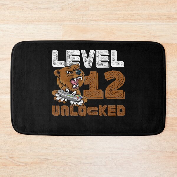 Item preview, LEVEL 12 UNLOCKED, the best gift for gamers designed and sold by NiceSign.