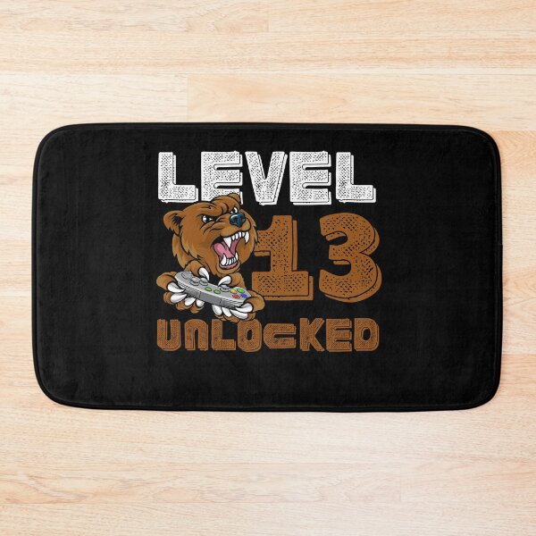 Item preview, LEVEL 13 UNLOCKED, the best gift for gamers designed and sold by NiceSign.