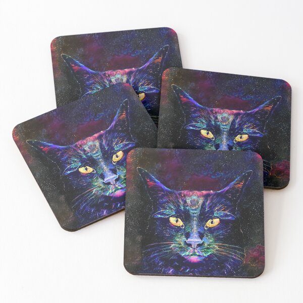 Item preview, Deep dream cat abstraction ... designed and sold by blackhalt.