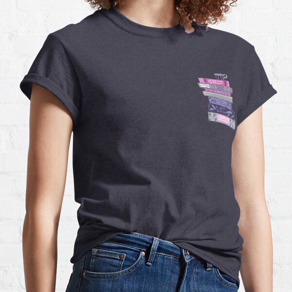 Purple Classics Bookstack Classic T-Shirt