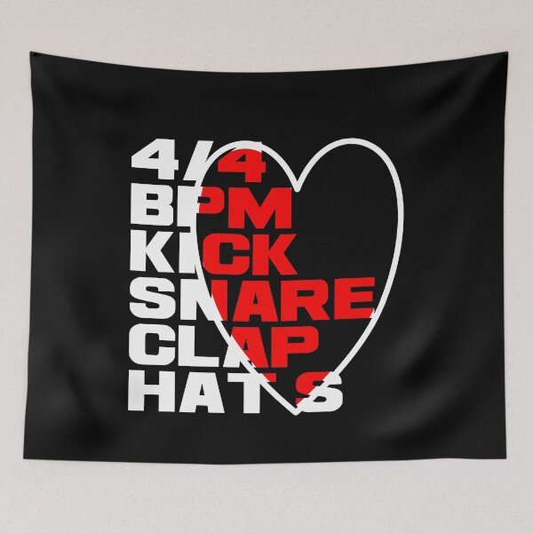 Item preview, House Music 4/4 BAR BPM KICK SNARE CLAP HAT designed and sold by emm-j.