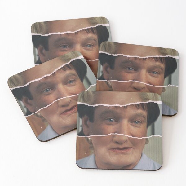 Item preview, Mrs. Doubtfire, Robin Williams, movie poster, Pierce Brosnan, Chris Columbus, 90s film designed and sold by Spallutos.