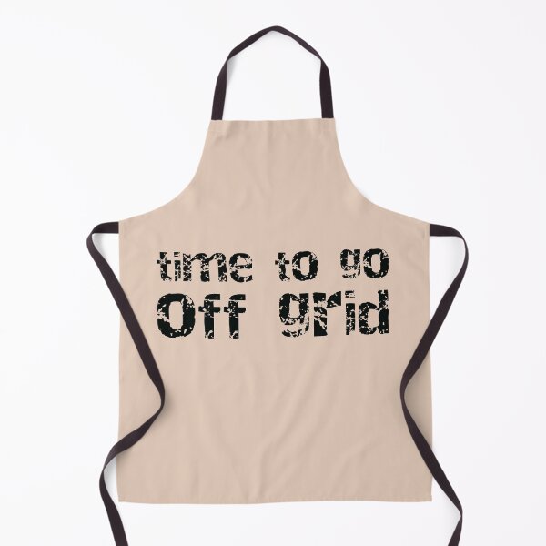 Item preview, Time to go off grid, black text designed and sold by NomadMessenger.