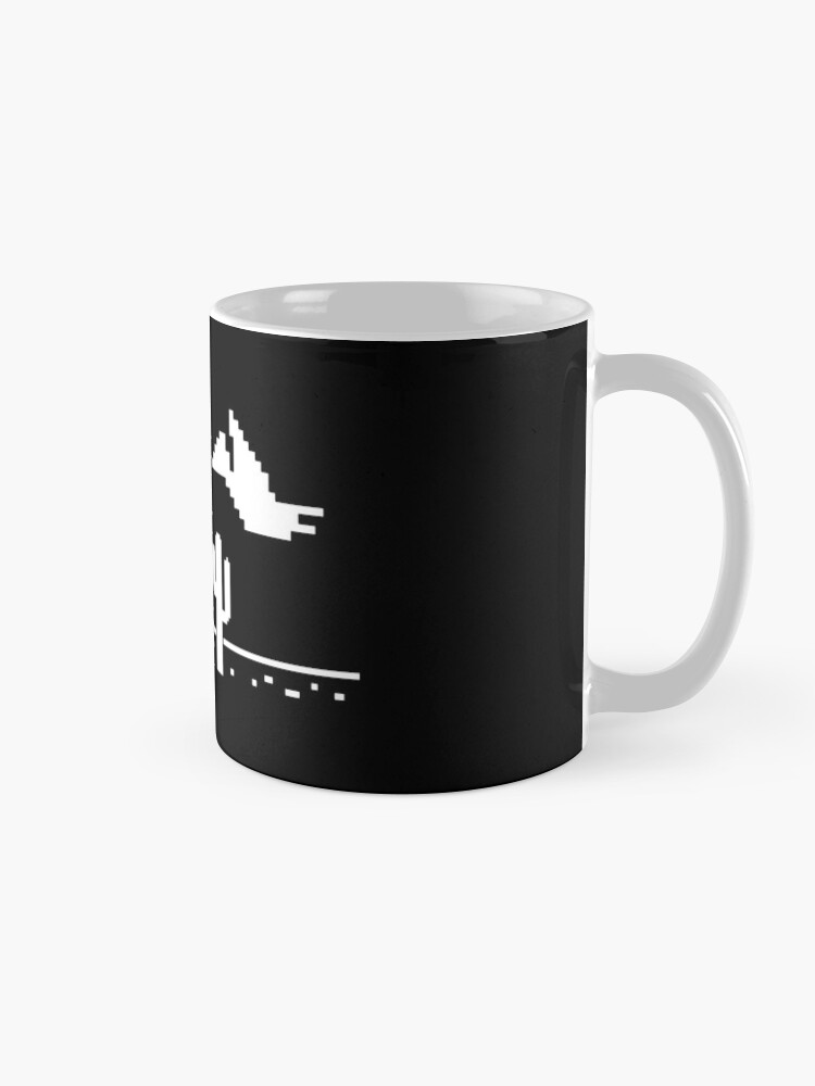 Chrome Dino – Offline T-Rex 11 oz Ceramic Mug Chrome Dino – Offline T-Rex  Mugs