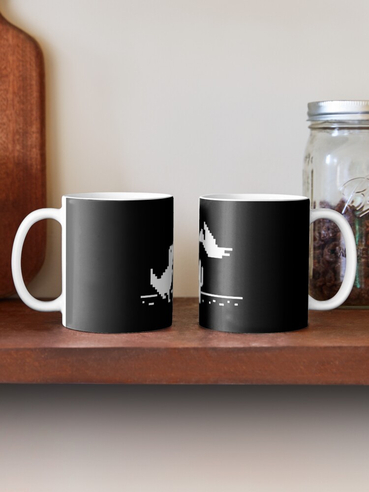 Chrome Dino – Offline T-Rex 11 oz Ceramic Mug Chrome Dino – Offline T-Rex  Mugs