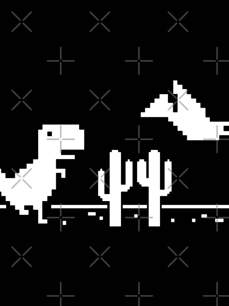 Google Offline Dinosaur Game - Trex Runner | Photographic Print