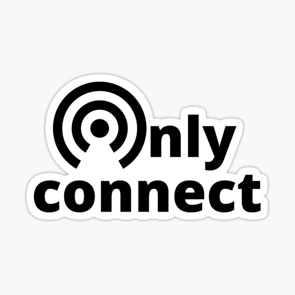 only-connect-sticker-by-ilies-explore-redbubble