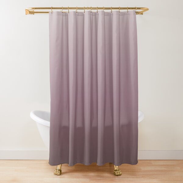 Beige maroon mauve color gradient concept Shower Curtain