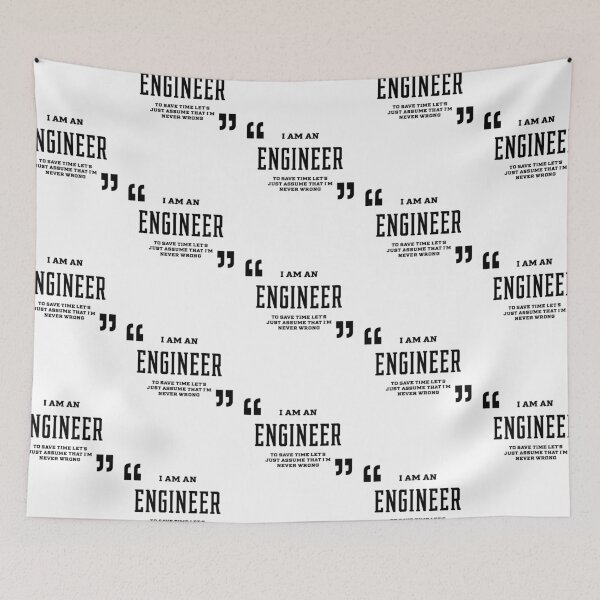Item preview, I Am An ENGINEER - ENGINEER Job Gift Funny designed and sold by DiogoCalheiros.