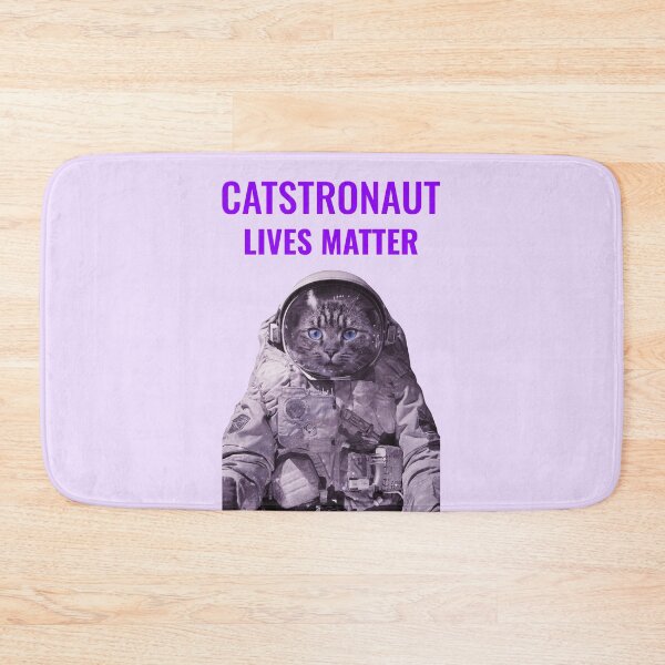 Item preview, CATSTRONAUT LIVES MATTER - FUNNY CAT PUN designed and sold by gaCh438.