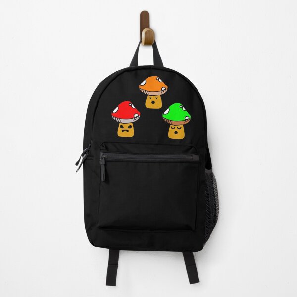 Item preview, Cute mushrooms - tri color design with yellow base designed and sold by Deegital18.