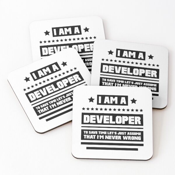 Item preview, I Am A Developer - Developer Job Gift Funny designed and sold by DiogoCalheiros.