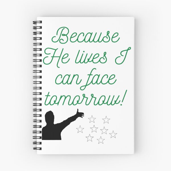Item preview, Because he lives I can face tomorrow designed and sold by JohnSit.