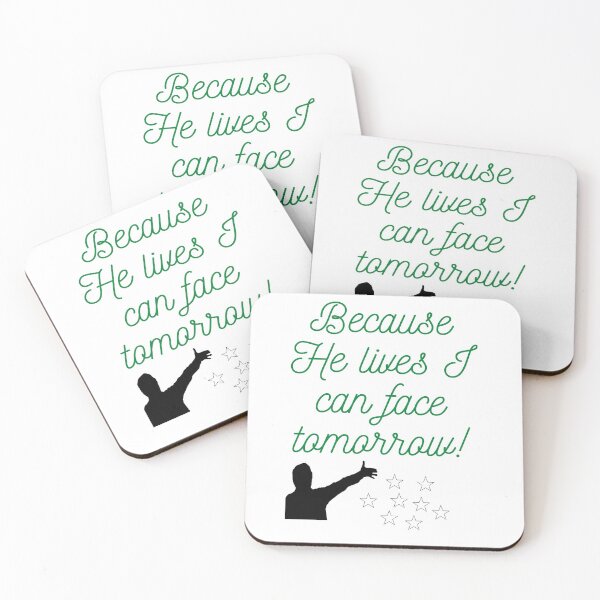 Item preview, Because he lives I can face tomorrow designed and sold by JohnSit.