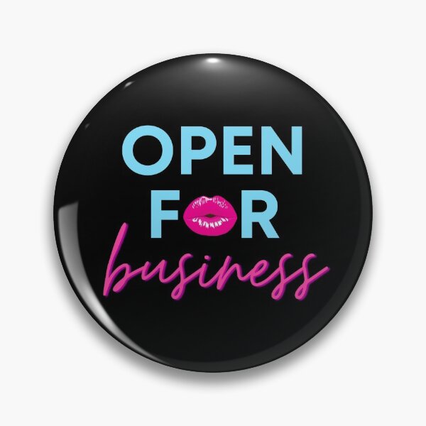 Item preview, Open For Business - BJ Design designed and sold by sherwinc.