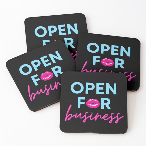 Item preview, Open For Business - BJ Design designed and sold by sherwinc.