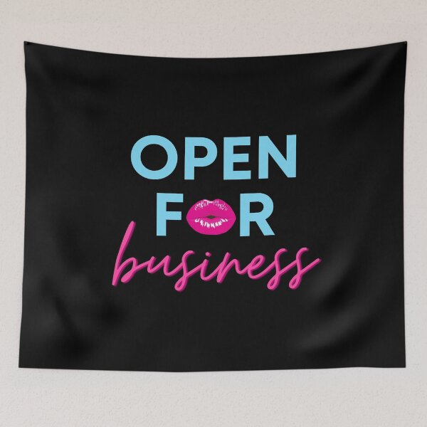 Item preview, Open For Business - BJ Design designed and sold by sherwinc.